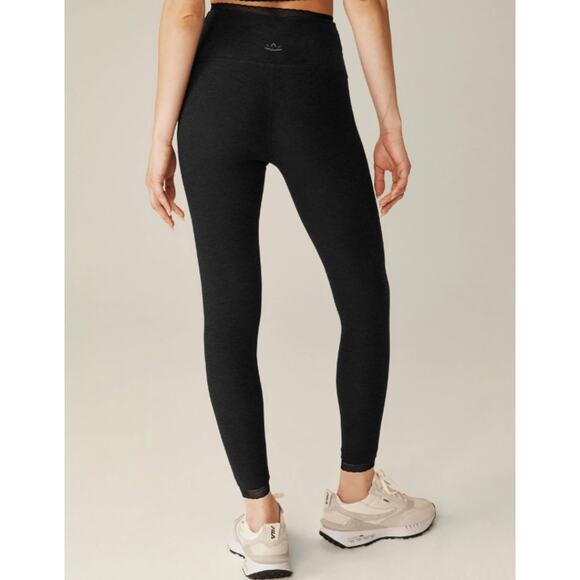 Beyond Yoga Spacedye Allure High-Waisted Midi Leggings Black Women's Size M - Picture 1 of 5